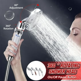 Handheld shower head Creative Automatic Negative Ion Anions Sprinkler Show F8R2